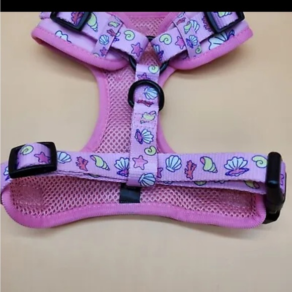 NEW Sassy Woof adjustable dog harness size large with seashells - Picture 3 of 10